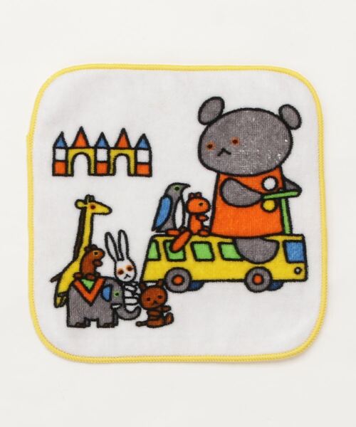 COCO WALK（ココウォーク）の「COCOWALK:こぐまちゃん パイルミニハンカチ（ハンカチ/ハンドタオル・キッズ・C/A/B/D/F/E・FREE）」の5枚目の写真