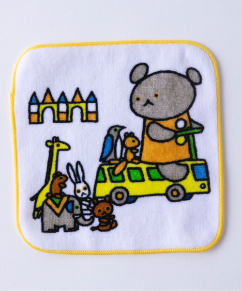 COCO WALK（ココウォーク）の「COCOWALK:こぐまちゃん パイルミニハンカチ（ハンカチ/ハンドタオル・キッズ・C/A/B/D/F/E・FREE）」の8枚目の写真