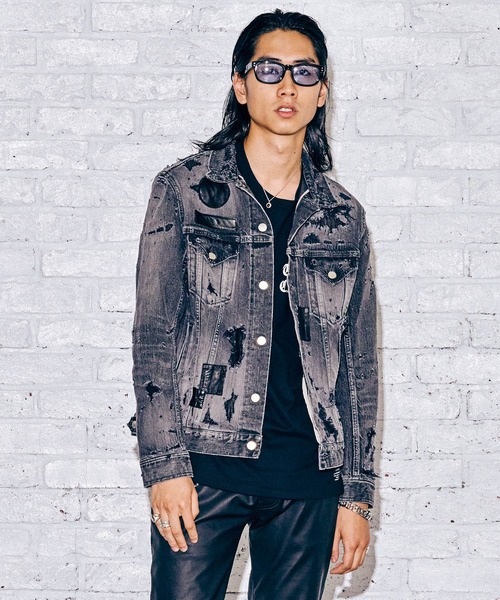 CRIMIE（クライミー）の「CRASH USED STRETCH SELVEDGE DENIM