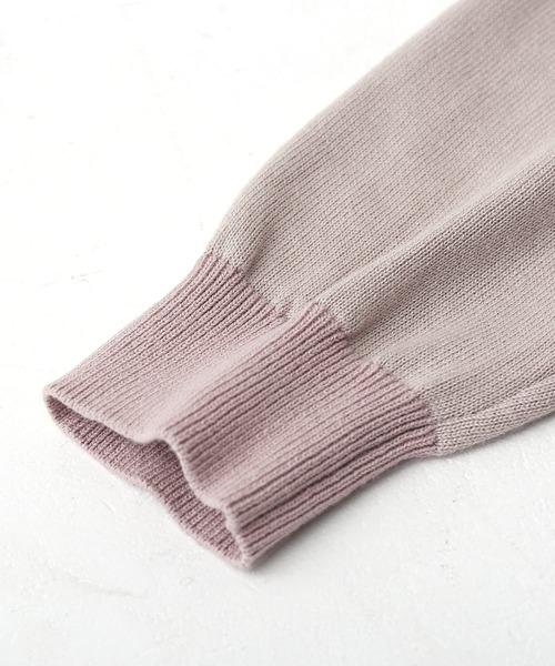 osharewalker（オシャレウォーカー）の「【廃盤】『バックレース切替ニットカーディガン』（カーディガン/ボレロ・レディース・ベージュ/チャコール・1/2）」の11枚目の写真