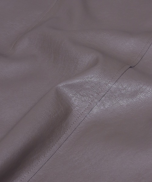 &g'aime（アンジェム）の「【&g’aime】レザータイトロングスカート（スカート・レディース・ブラック/モカ・FREE）」の5枚目の写真