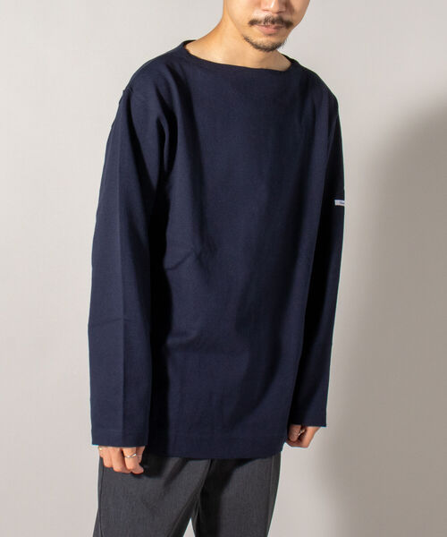 GLOSTER（グロスター）の「【GLOSTER/グロスター】バスクシャツ 21AW（Tシャツ/カットソー・メンズ・キナリ/ホワイト系その他/ホワイト系その他2/ブラウン系その他/ネイビー/ブルー系その他/エメラルドブルー/パープル・SMALL/MEDIUM/LARGE/X-LARGE）」の14枚目の写真