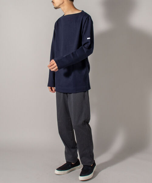 GLOSTER（グロスター）の「【GLOSTER/グロスター】バスクシャツ 21AW（Tシャツ/カットソー・メンズ・キナリ/ホワイト系その他/ホワイト系その他2/ブラウン系その他/ネイビー/ブルー系その他/エメラルドブルー/パープル・SMALL/MEDIUM/LARGE/X-LARGE）」の21枚目の写真