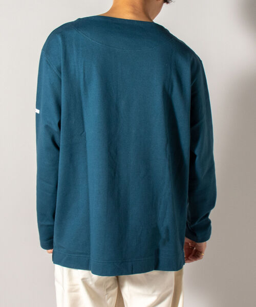 GLOSTER（グロスター）の「【GLOSTER/グロスター】バスクシャツ 21AW（Tシャツ/カットソー・メンズ・キナリ/ホワイト系その他/ホワイト系その他2/ブラウン系その他/ネイビー/ブルー系その他/エメラルドブルー/パープル・SMALL/MEDIUM/LARGE/X-LARGE）」の18枚目の写真