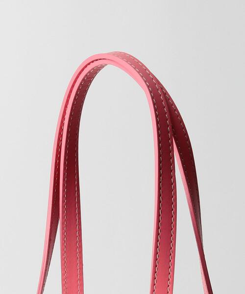 green label relaxing（グリーンレーベルリラクシング）の「＜A.la Malva(ア・ラ・マルヴァ)＞ ダブル ポケット ショルダー トート バッグ（トートバッグ・レディース・ベージュ/ピンク/ブラック/ライム・FREE）」の11枚目の写真