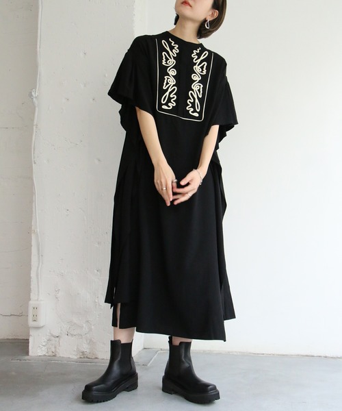 notch.(ノッチ)の「トラックソールサイドゴアブーツ(ブーツ・レディース・ブラック・M/L)」の18枚目の写真