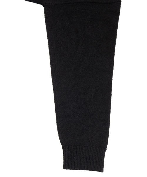 PUNYUS（プニュズ）の「クルーネックカラーニット（ニット/セーター・レディース・ブラック/ピンク/ブルー/グリーン/ダークオレンジ・1/2/4/3）」の11枚目の写真