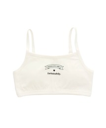 JENNI love（ジェニィラブ）の「カップ付きリボンロゴブラトップ（ブラジャー・キッズ）」