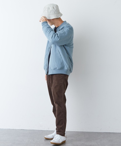 DISCOAT(ディスコート)の「カラーMA-1(MA-1・メンズ・ミント/ブラック/カーキ/ピンク/グレイッシュベージュ/サックスブルー・LARGE/MEDIUM/X-LARGE)」の13枚目の写真