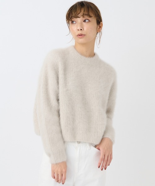 タグ付き未使用☆BATONER/カシミアモックネックプルオーバー/バトナー タグ付き未使用☆BATONER/カシミアモックネックプルオーバー/バトナー