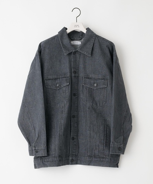 COLONY 2139（コロニートゥーワンスリーナイン）の「コットンデニムGジャン（デニムジャケット・メンズ・ブラック/グレー/インディゴブルー・MEDIUM/LARGE）」の22枚目の写真