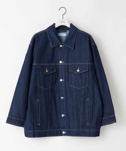COLONY 2139（コロニートゥーワンスリーナイン）の「コットンデニムGジャン（デニムジャケット・メンズ・ブラック/グレー/インディゴブルー・MEDIUM/LARGE）」の7枚目の写真