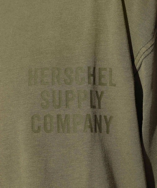 Herschel Supply（ハーシェルサプライ）の「【HERSCHEL SUPPLY （ハーシェルサプライ）×BAYFLOW】ピグメント l/S TEE（Tシャツ/カットソー・メンズ・ブラック/ブラウン/カーキ・MEDIUM/LARGE）」の15枚目の写真