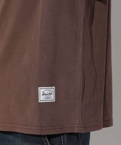 Herschel Supply（ハーシェルサプライ）の「【HERSCHEL SUPPLY （ハーシェルサプライ）×BAYFLOW】ピグメント l/S TEE（Tシャツ/カットソー・メンズ・ブラック/ブラウン/カーキ・MEDIUM/LARGE）」の10枚目の写真