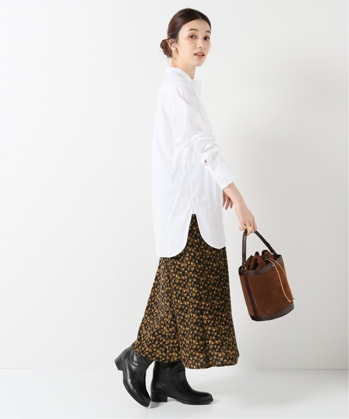 IENA（イエナ）の「オックスバンドカラーロングシャツ（シャツ