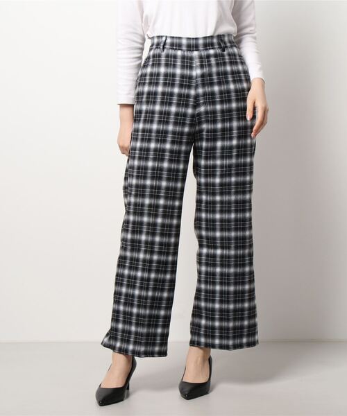 ems excite（エムズエキサイト）の「ネルチェックパンツ（その他パンツ・レディース・ブラック/ブラウン/グリーン・FREE）」の21枚目の写真