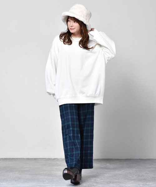 ems excite（エムズエキサイト）の「ネルチェックパンツ（その他パンツ・レディース・ブラック/ブラウン/グリーン・FREE）」の11枚目の写真