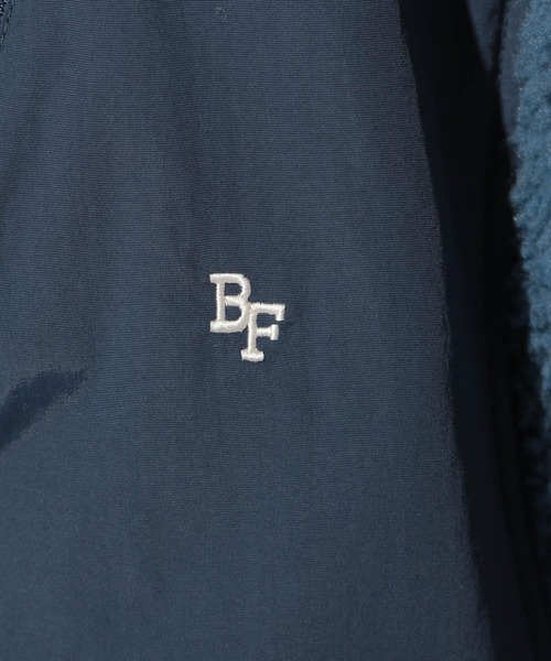 BAYFLOW（ベイフロー）の「ナカワタボアフードブルゾン（ブルゾン・メンズ・オフホワイト/ベージュ/ブルー・SMALL/MEDIUM/LARGE）」の20枚目の写真