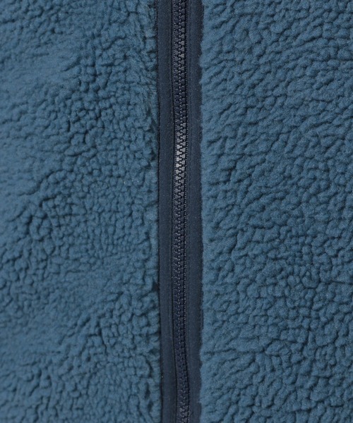 BAYFLOW（ベイフロー）の「ナカワタボアフードブルゾン（ブルゾン・メンズ・オフホワイト/ベージュ/ブルー・SMALL/MEDIUM/LARGE）」の17枚目の写真