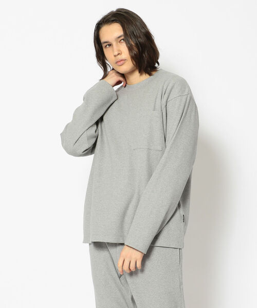 【DAILY/デイリー】長袖 ルーズフィット Tシャツ / LONG SLEEVE LOOSE FIT T-SHIRT / アヴィレックス / AVIREX（Tシャツ/カットソー）｜AVIREX（アヴィレックス）