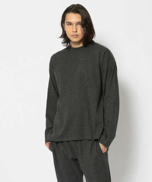 AVIREX(アヴィレックス)の「【DAILY/デイリー】長袖 ルーズフィット Tシャツ / LONG SLEEVE LOOSE FIT T-SHIRT / アヴィレックス / AVIREX(Tシャツ/カットソー・メンズ・グレー/ブラック/ホワイト/チャコール・X-LARGE/MEDIUM/LARGE)」の21枚目の写真