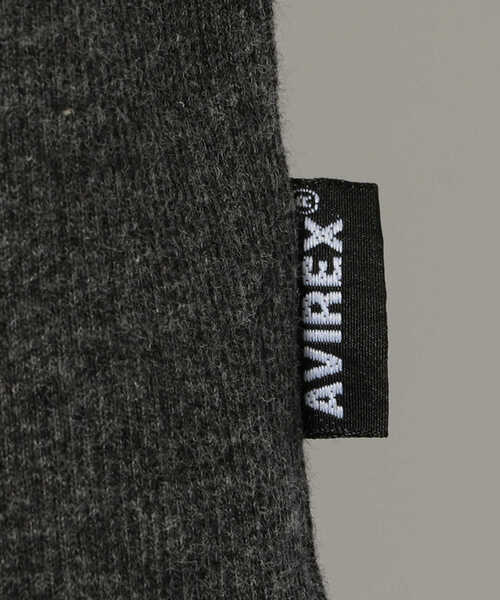 AVIREX(アヴィレックス)の「【DAILY/デイリー】長袖 ルーズフィット Tシャツ / LONG SLEEVE LOOSE FIT T-SHIRT / アヴィレックス / AVIREX(Tシャツ/カットソー・メンズ・グレー/ブラック/ホワイト/チャコール・X-LARGE/MEDIUM/LARGE)」の14枚目の写真