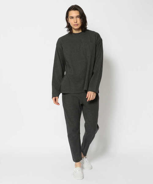 AVIREX(アヴィレックス)の「【DAILY/デイリー】長袖 ルーズフィット Tシャツ / LONG SLEEVE LOOSE FIT T-SHIRT / アヴィレックス / AVIREX(Tシャツ/カットソー・メンズ・グレー/ブラック/ホワイト/チャコール・X-LARGE/MEDIUM/LARGE)」の13枚目の写真