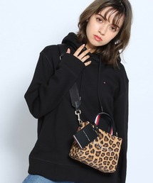 レオパードマイクロトートバッグ
