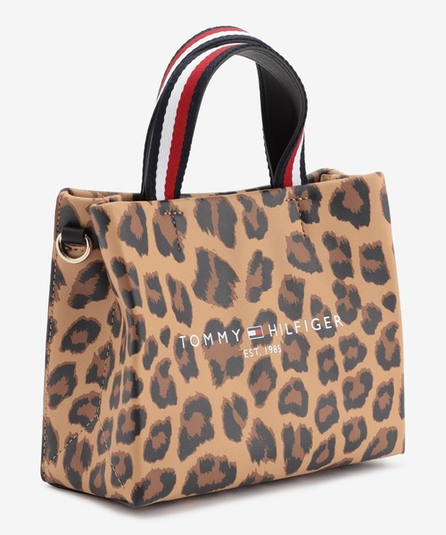 TOMMY HILFIGER（トミーヒルフィガー）の「レオパードマイクロトートバッグ（トートバッグ・レディース・マルチ・FREE）」の3枚目の写真