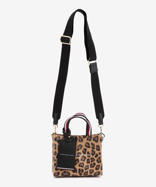 TOMMY HILFIGER（トミーヒルフィガー）の「レオパードマイクロトートバッグ（トートバッグ・レディース・マルチ・FREE）」の6枚目の写真