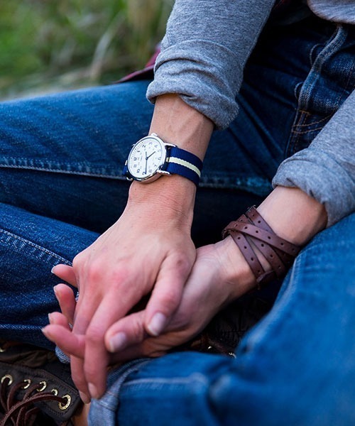 TIMEX（タイメックス）の「TIMEX Weekender/ウィークエンダー アナログ腕時計 TW2U84500 メンズ レディース（アナログ腕時計・メンズ・ホワイト・FREE）」の8枚目の写真