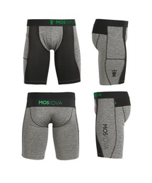モスコヴァ MOSKOVA ボクサーパンツ メンズ 下着 アンダーウェア ツルツル かっこいい おしゃれ スポーツ 無地 ブランド