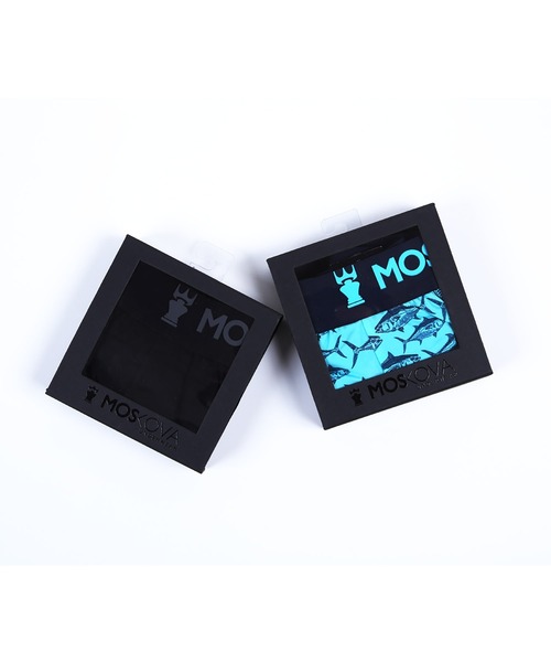 MOSKOVA（モスコヴァ）の「モスコヴァ MOSKOVA ボクサーパンツ メンズ 下着 アンダーウェア ツルツル かっこいい おしゃれ スポーツ 無地 ブランド（ボクサーパンツ・メンズ・グレー・MEDIUM）」の2枚目の写真