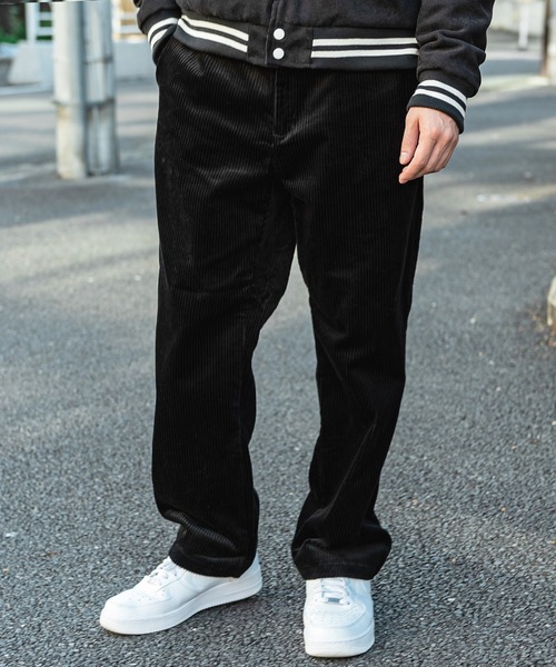 8(eight)(エイト)の「コーデュロイワイドパンツ(チノパンツ・メンズ・ブラウン/アイボリー/カーキ/ブラック・X-LARGE/LARGE/MEDIUM)」の3枚目の写真