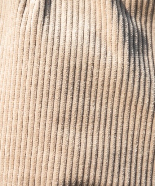 8(eight)(エイト)の「コーデュロイワイドパンツ(チノパンツ・メンズ・ブラウン/アイボリー/カーキ/ブラック・X-LARGE/LARGE/MEDIUM)」の8枚目の写真