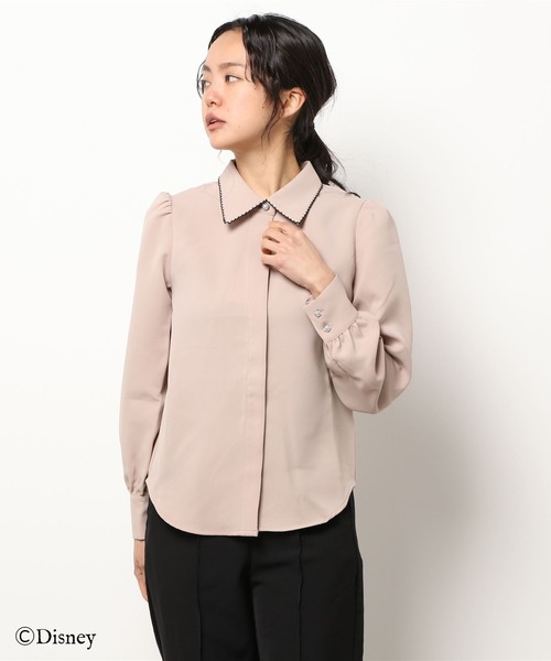 Maison de FLEUR（メゾンドフルール）の「Aurora/ブラウス（シャツ/ブラウス・レディース・ピンクベージュ・FREE）」の13枚目の写真