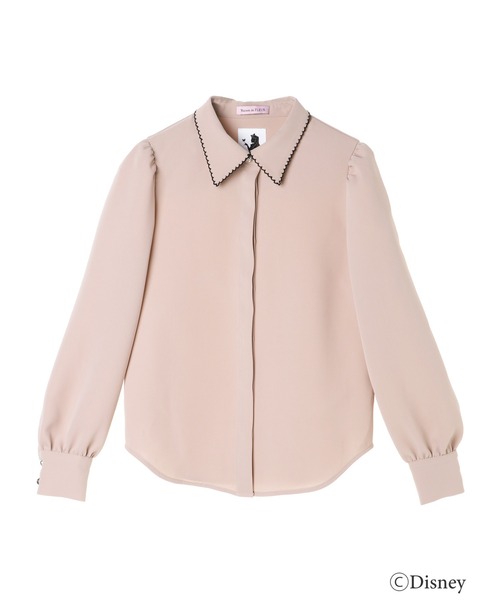 Maison de FLEUR（メゾンドフルール）の「Aurora/ブラウス（シャツ/ブラウス・レディース・ピンクベージュ・FREE）」の4枚目の写真