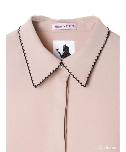 Maison de FLEUR（メゾンドフルール）の「Aurora/ブラウス（シャツ/ブラウス・レディース・ピンクベージュ・FREE）」の8枚目の写真