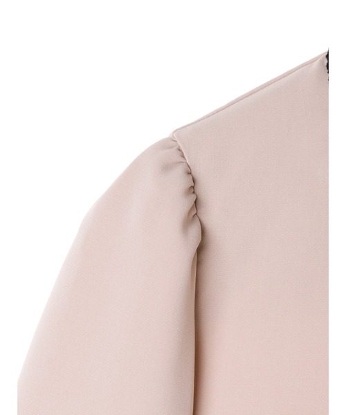 Maison de FLEUR（メゾンドフルール）の「Aurora/ブラウス（シャツ/ブラウス・レディース・ピンクベージュ・FREE）」の10枚目の写真