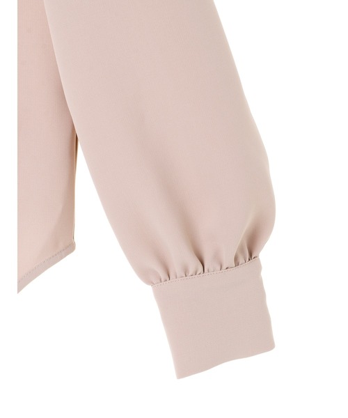 Maison de FLEUR（メゾンドフルール）の「Aurora/ブラウス（シャツ/ブラウス・レディース・ピンクベージュ・FREE）」の12枚目の写真