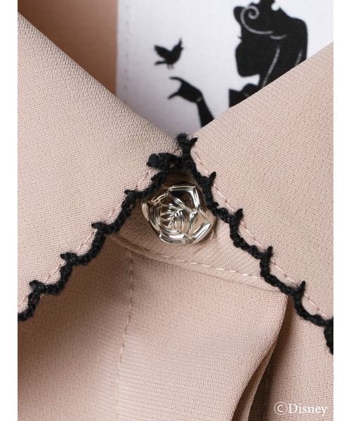 Maison de FLEUR（メゾンドフルール）の「Aurora/ブラウス（シャツ/ブラウス・レディース・ピンクベージュ・FREE）」の2枚目の写真