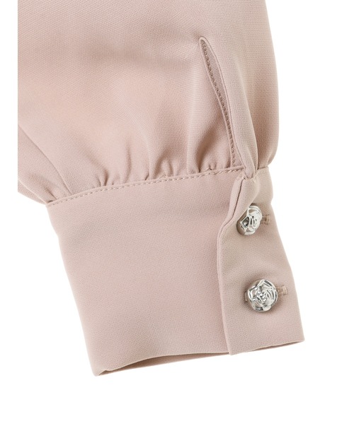 Maison de FLEUR（メゾンドフルール）の「Aurora/ブラウス（シャツ/ブラウス・レディース・ピンクベージュ・FREE）」の15枚目の写真