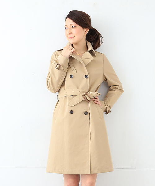 B:MING by BEAMS（ビーミングバイビームス）の「★1 ビーミング by ビームス / トレンチコート（トレンチコート・レディース・ベージュ/ネイビー・MEDIUM/LARGE/SMALL）」の16枚目の写真