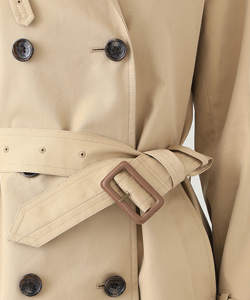 B:MING by BEAMS（ビーミングバイビームス）の「★1 ビーミング by ビームス / トレンチコート（トレンチコート・レディース・ベージュ/ネイビー・MEDIUM/LARGE/SMALL）」の9枚目の写真