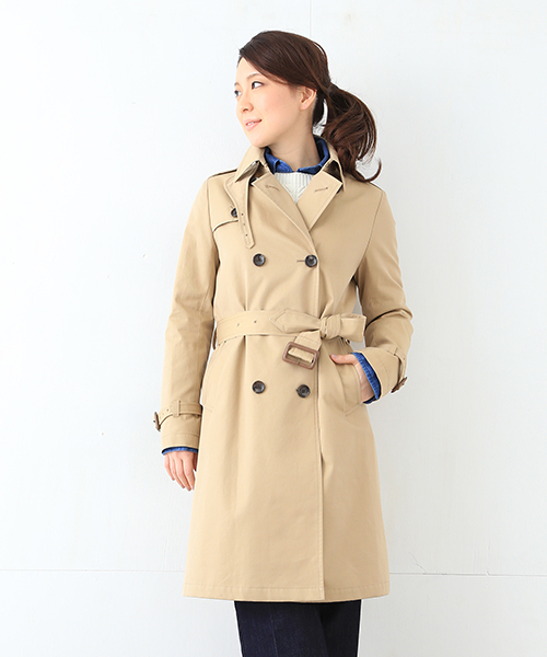 B:MING by BEAMS（ビーミングバイビームス）の「★1 ビーミング by ビームス / トレンチコート（トレンチコート・レディース・ベージュ/ネイビー・MEDIUM/LARGE/SMALL）」の15枚目の写真