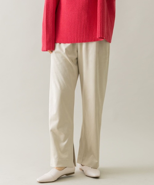 URBAN RESEARCH Sonny Label（アーバンリサーチサニーレーベル）の「スエードイージーパンツ（その他パンツ・レディース・チャコールグレー/ブラウン/アイボリー・FREE）」の18枚目の写真