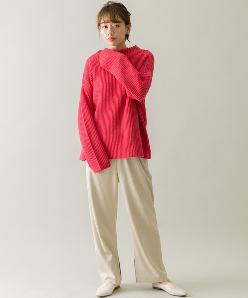 URBAN RESEARCH Sonny Label（アーバンリサーチサニーレーベル）の「スエードイージーパンツ（その他パンツ・レディース・チャコールグレー/ブラウン/アイボリー・FREE）」の12枚目の写真