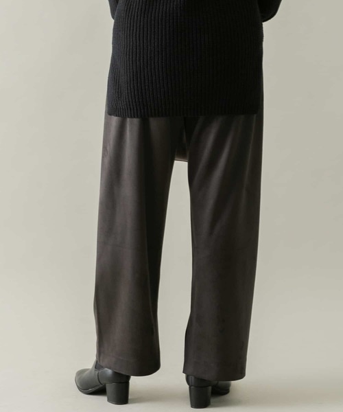 URBAN RESEARCH Sonny Label（アーバンリサーチサニーレーベル）の「スエードイージーパンツ（その他パンツ・レディース・チャコールグレー/ブラウン/アイボリー・FREE）」の19枚目の写真