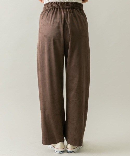 URBAN RESEARCH Sonny Label（アーバンリサーチサニーレーベル）の「スエードイージーパンツ（その他パンツ・レディース・チャコールグレー/ブラウン/アイボリー・FREE）」の14枚目の写真