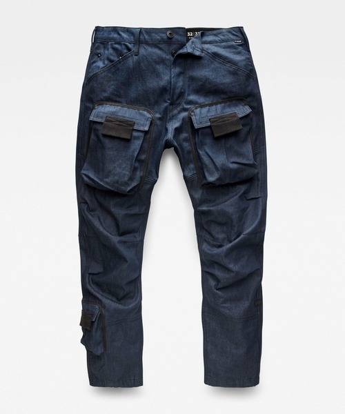 G-STAR（ジースター）の「3D PM STRAIGHT TAPERED CARGO/カーゴパンツ/テーパード（カーゴパンツ・メンズ・ダークインディゴブルー・28/30/29/30/30/30/31/30/34/30/32/30/33/30）」の5枚目の写真